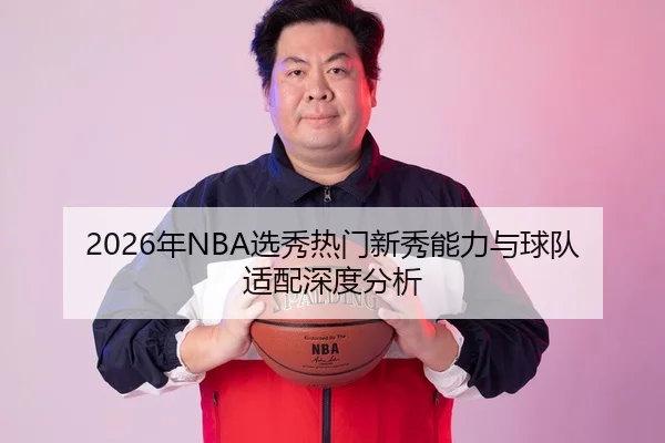 2026年NBA选秀热门新秀能力与球队适配深度分析